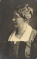 Portrait of a Woman with Open Book (cropped)