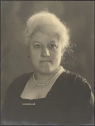 Portrait of a Woman with Pearls and Bar Pin
