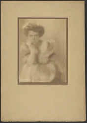 Portrait of a Woman with Pompadour