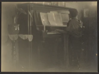 Woman Playing Piano