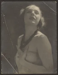 Woman with Bead Necklace