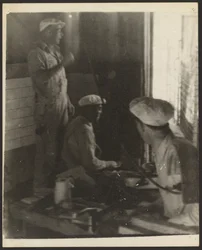 Workmen in House