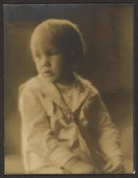 [Young Boy in Sailor Suit]