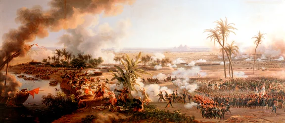 Battle of the Pyramids, Egypt, 21 July 1798