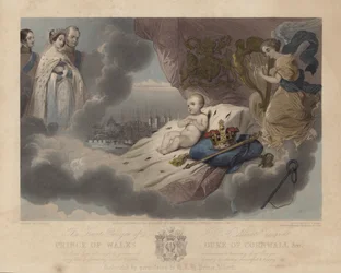 The First Prayer of the Prince of Wales, Prince Albert Edward, the Future King Edward VII, 1842