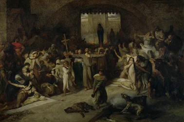 The Plague of Tournai in 1095, 1883