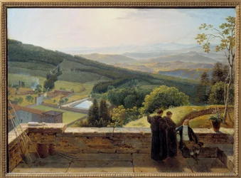 The Arno Valley, View from Vallombrosa