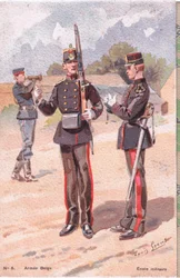 Military School, Postcard, 1920s