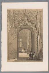 Door to the Princely Room in Hohensalzburg (Entrance to the Hall of Princes at Hohensalzburg)