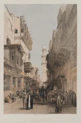 Egypt and Nubia, Volume III: Mosque el Mooristan, Cairo, 1849
