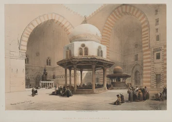 Egypt and Nubia, Volume III, Mosque of the Sultan Hassan, Cairo