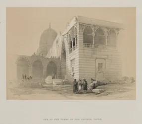 Egypt and Nubia, Volume III: One of the Tombs of the Khalifs, Cairo, 1848