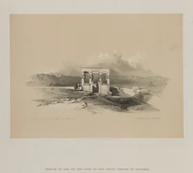 Egypt and Nubia, Volume II: Temple of Isis on the Roof of the Great Temple of Dendera