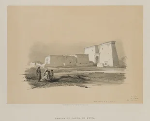 Egypt and Nubia, Volume I: Dakke, in Nubia