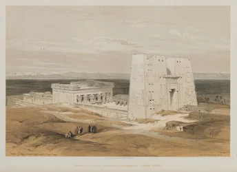 Egypt and Nubia, Volume I: Temple at Edfou, Ancient Apollinopolis, Upper Egypt