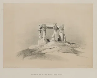Egypt and Nubia, Volume I: Temple of Wady Kardassy in Nubia, 1846