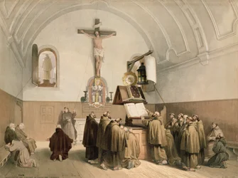 The Bell Ringers at the Oratory of the Capucines, Bruges