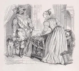 The Hunt from The Complete Works of Béranger, 1836