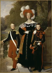 Queen Marie-Amélie and her Children