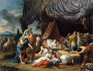 Alexander the Great and Hephaestion at the Deathbed of the Wife of Darius III