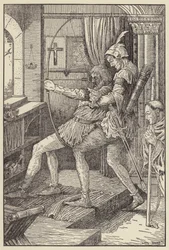 Robin shoots his last shaft