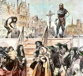 Execution of Marie Madeleine d