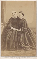 Queen Victoria and her daughter
