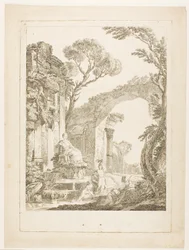 The Fountain in the Ruins