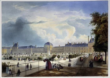 The Tuileries Palace - in 
