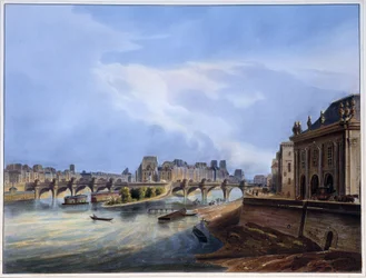 View of the Pont Neuf - in 