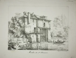 Mill at St. Maurice