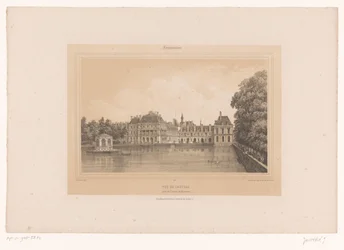 View of the Château de Fontainebleau (Views in and around Paris)