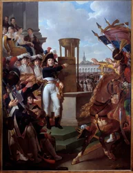 Napoleon Bonaparte Proclaiming the Cisalpine Republic in Milan 1797
