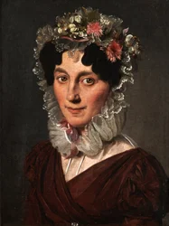 Portrait of Caroline (Sophie) Gast, née Veinheimer
