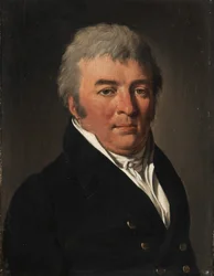 Portrait of a Man with a Buttoned Jacket