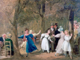 Reunion in the Luxembourg Gardens