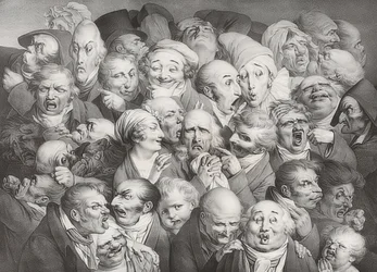 Meeting of 35 Various Heads. 1825