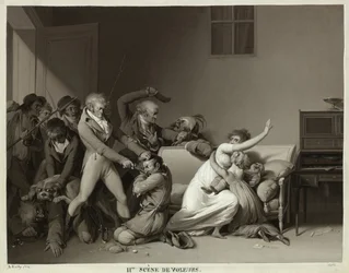 Second Scene of Burglars: The Burglars Arrested