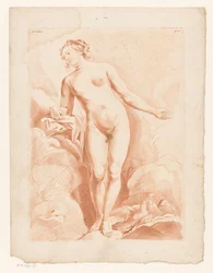 Naked Venus with Two Doves