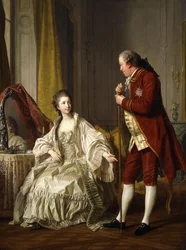 Double Portrait of the Marquis and Marquise de Marigny, 1769