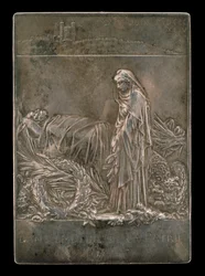 France Mourning the President of the Republic [reverse], 1894