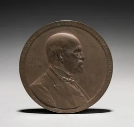Medal: Abram Stevens Hewitt, 1875-1925