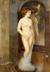 A Nude at the Mirror