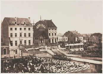Ceremony of Thanksgiving, July 1856