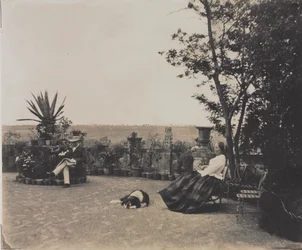 Untitled Man and Woman Relaxing, c. 1854