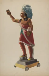 Cigar Store Indian, 1938