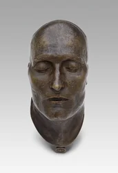 Death Mask of Napoleon, Modeled 1821 Cast 1833