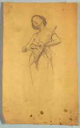 Study of Standing Female Figure
