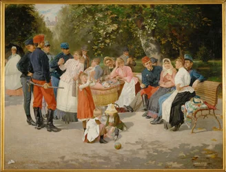 Nannies in a Park