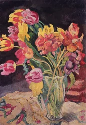 Vase of Tulips